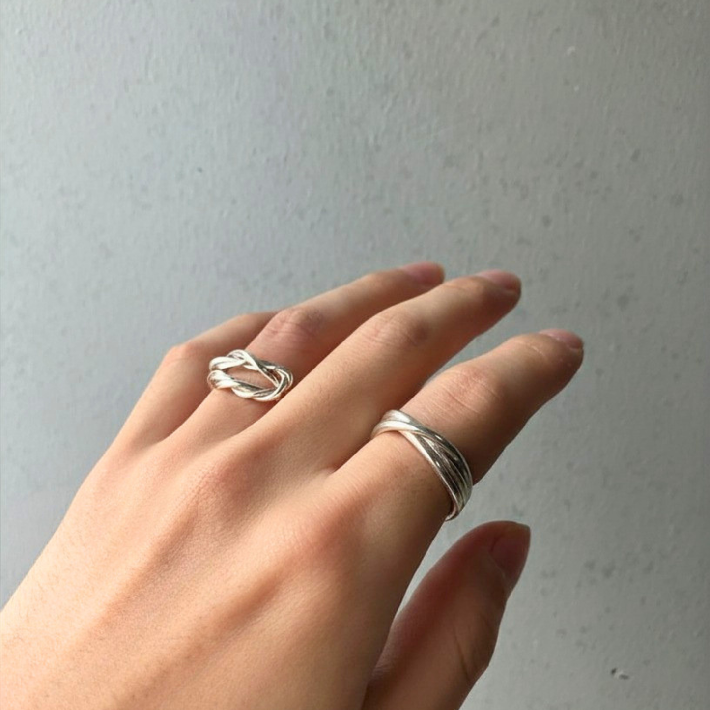 Cross Ring Ⅰ | Silver