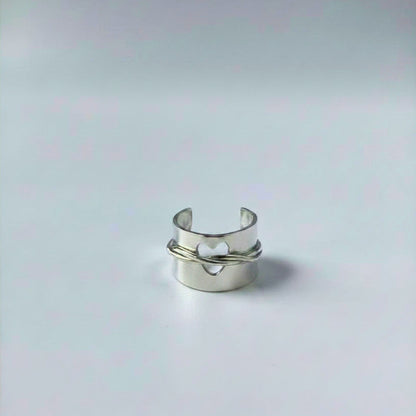 Heart Ring Ⅲ | Silver