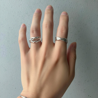 Cross Ring Ⅰ | Silver