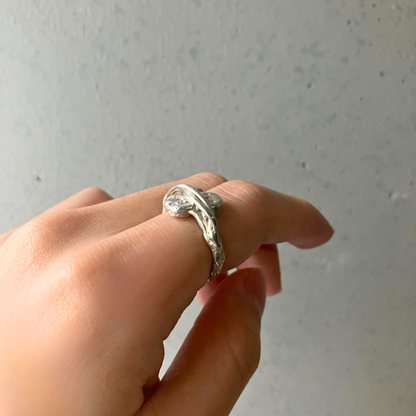 Heart Ring Ⅰ | Silver